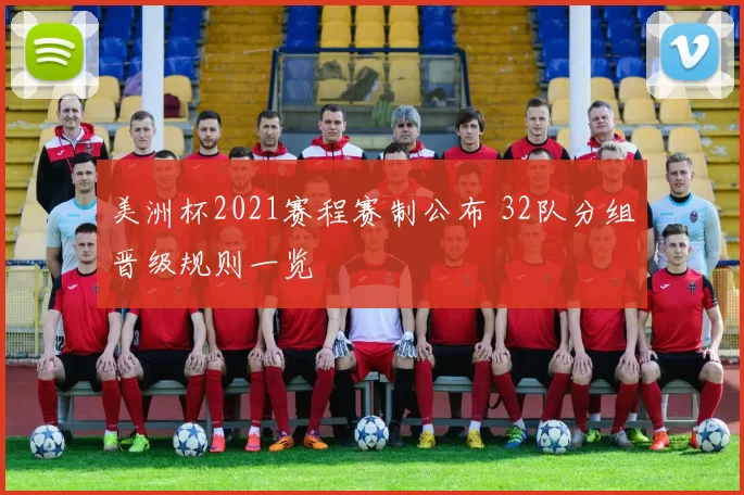 美洲杯2021赛程赛制公布 32队分组晋级规则一览